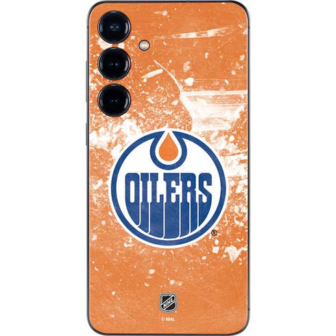 NHL Edmonton Oilers Frozen Galaxy S25 Skin